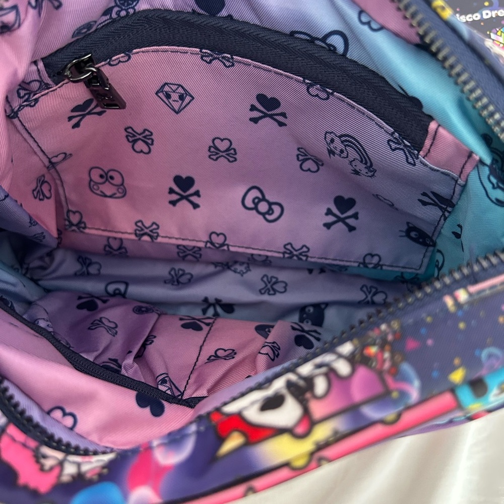 Tokidoki for Hello Kitty by Jujube Roller Disco Dreaming Crossbody Bag - Picture 12 of 16
